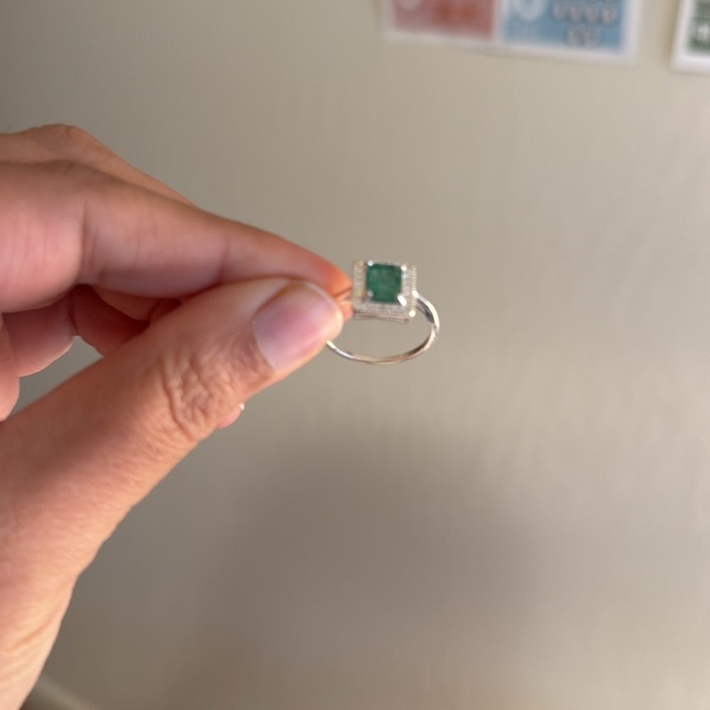 Natural Emeralds Ring